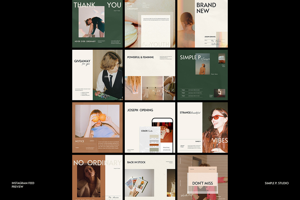 Joseph Instagram Canva, a Social Media Template by Simple P. (Photo 7 of 10)