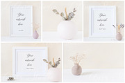 Frame mockup bundle - 8x10'' A4, a Print Template by L'Aura Studio (Thumbnail 3 of 9)