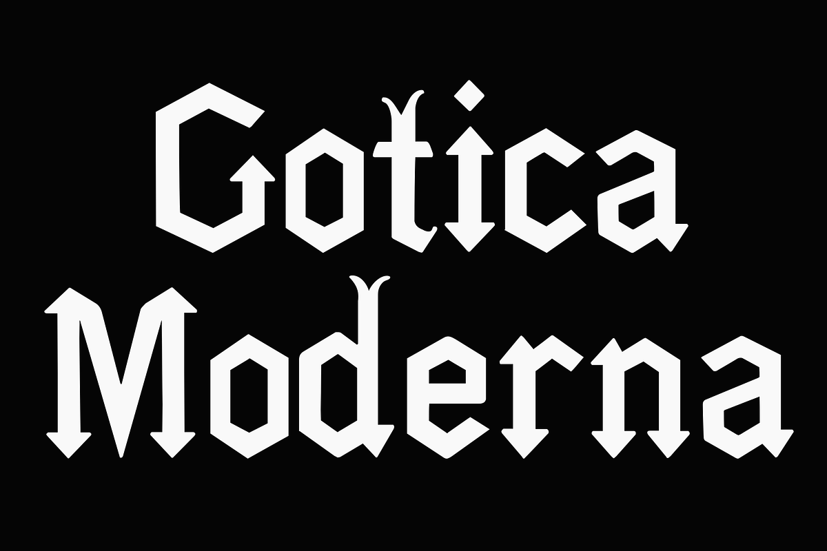 Gotica Moderna, a Blackletter Font by Intellecta Design (Photo 1 of 5)