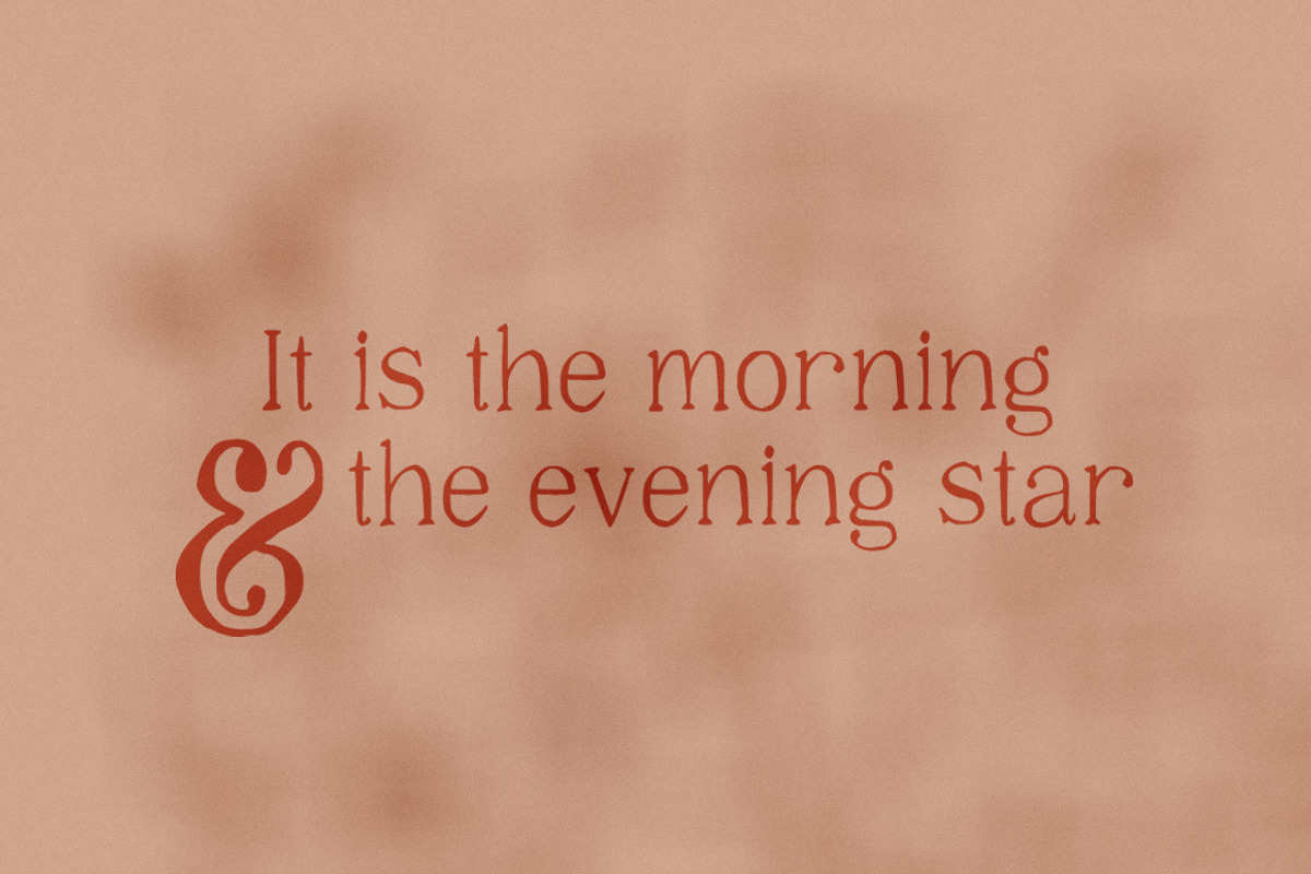 Macarism - A Handmade Serif Font, a Serif Font by Bouchard Designs (Photo 4 of 6)