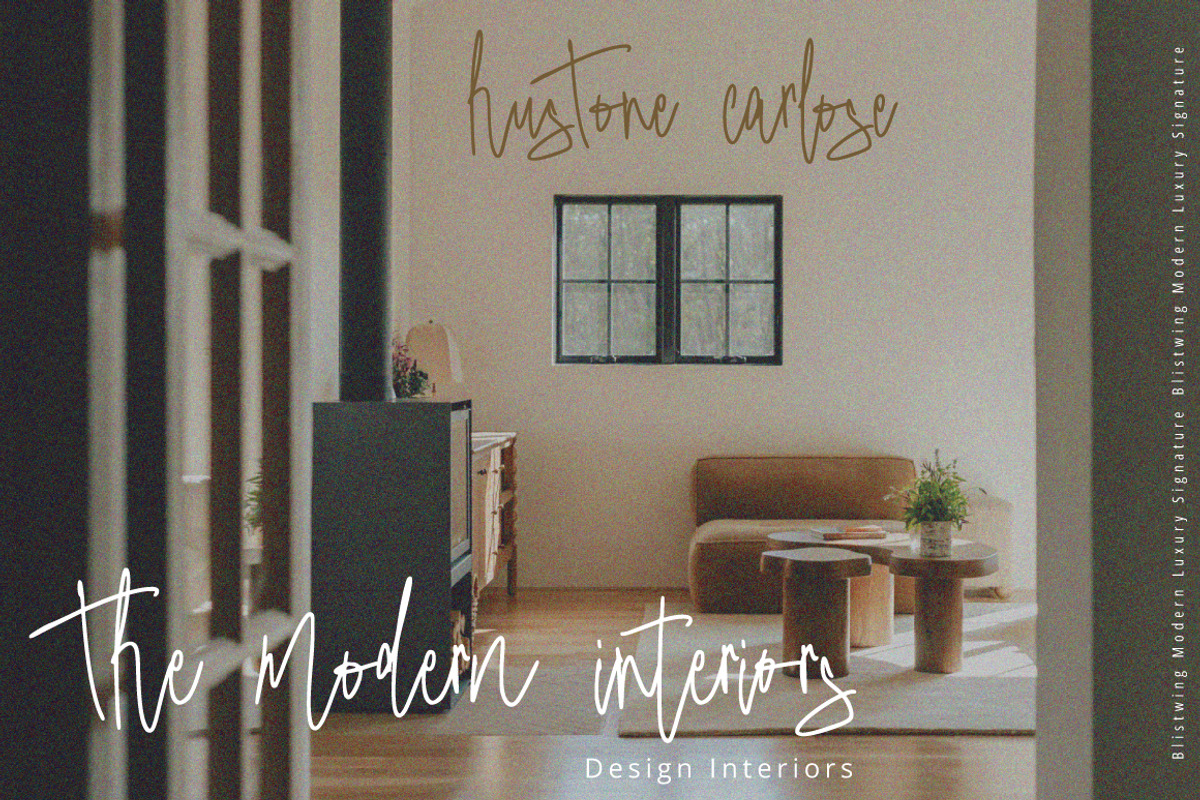 Blistwing - Moniline Signature, a Handwritten Font by tebaltipislab (Photo 9 of 12)