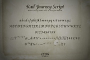 Rail Journey Script, a Script Font by LTNG STUDIO (Thumbnail 3 of 9)