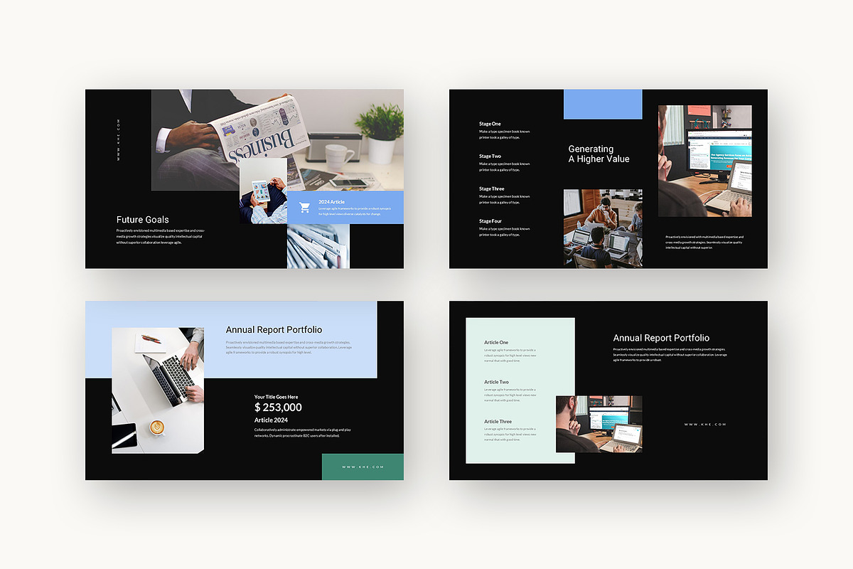 Khe : Annual Report Keynote, a Presentation Template by Punkl Camp (Photo 11 of 16)