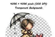 Whimsical Birthday Boy Clipart PNG, an Illustration by one-touch (Thumbnail 5 of 18)