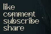 Kaltyer – Stylish Display Typeface, a Sans Serif Font by Artiveko (Thumbnail 6 of 8)