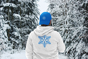 10 Snowflakes Line Graphic Elements, an Object Graphic by romanlypovyi (Thumbnail 5 of 5)