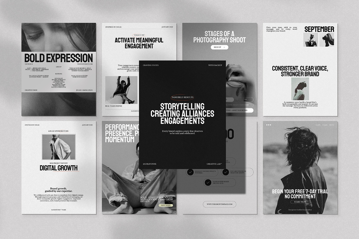 Professional Marketing Canva Post, a Social Media Template by Crafted Pixel (Photo 8 of 9)