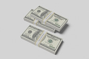 Money Stack Mockups, a Print Template by Pexelcorner (Thumbnail 2 of 5)
