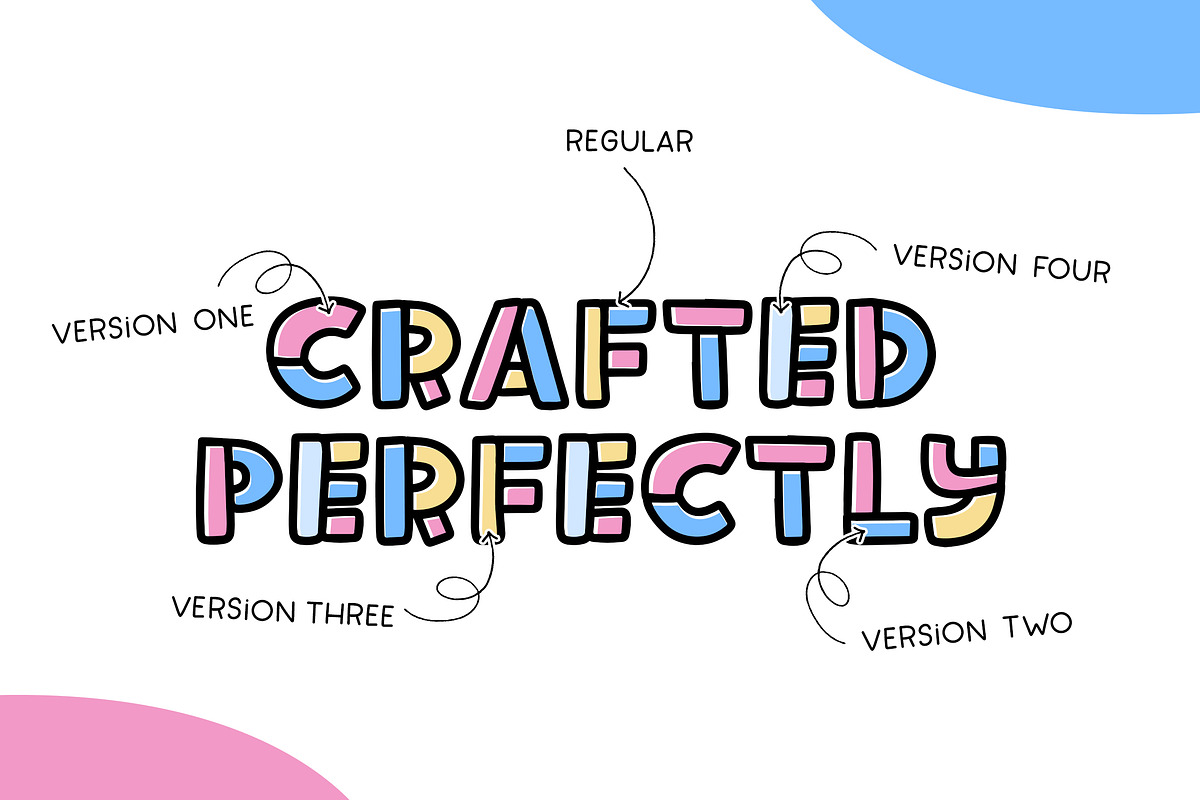 Faircraft Font Family, a Font by Salt & Pepper Designs (Photo 3 of 8)