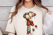 Romantic Valentine Couple Clipart, an Illustration by DreamCafeArt (Thumbnail 4 of 6)