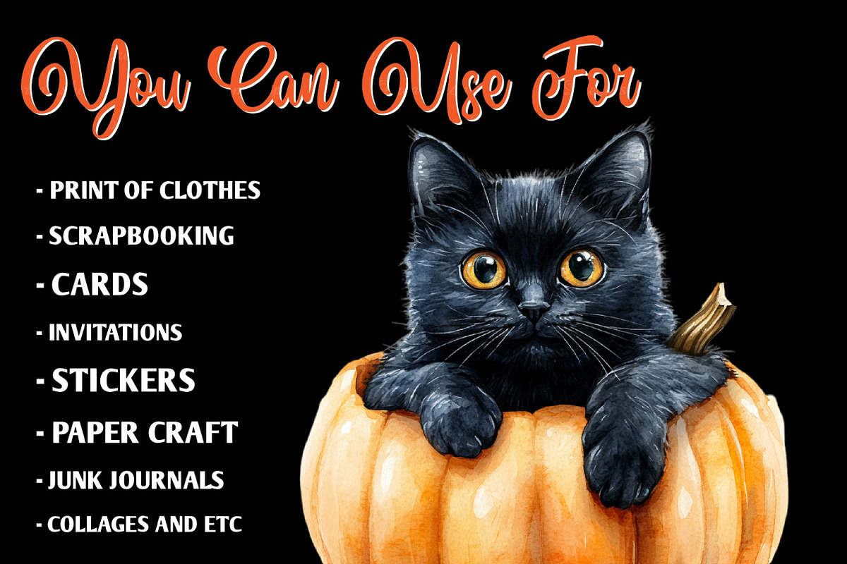 Funny Halloween Clipart, an Illustration by CreationArt (Photo 5 of 9)