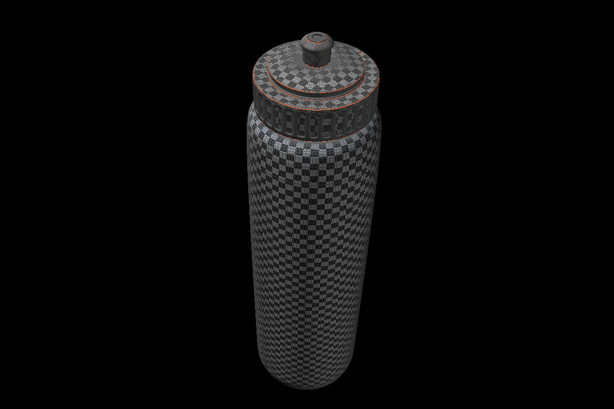 Sport Plastic Bottle 3D Model, an Object 3D Model by Casa Mandarina (Photo 6 of 6)