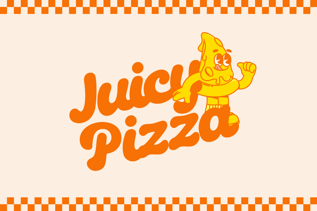 Medina Retro Food Script Font, a Script Font by Serbaneka Studio (Photo 4 of 9)