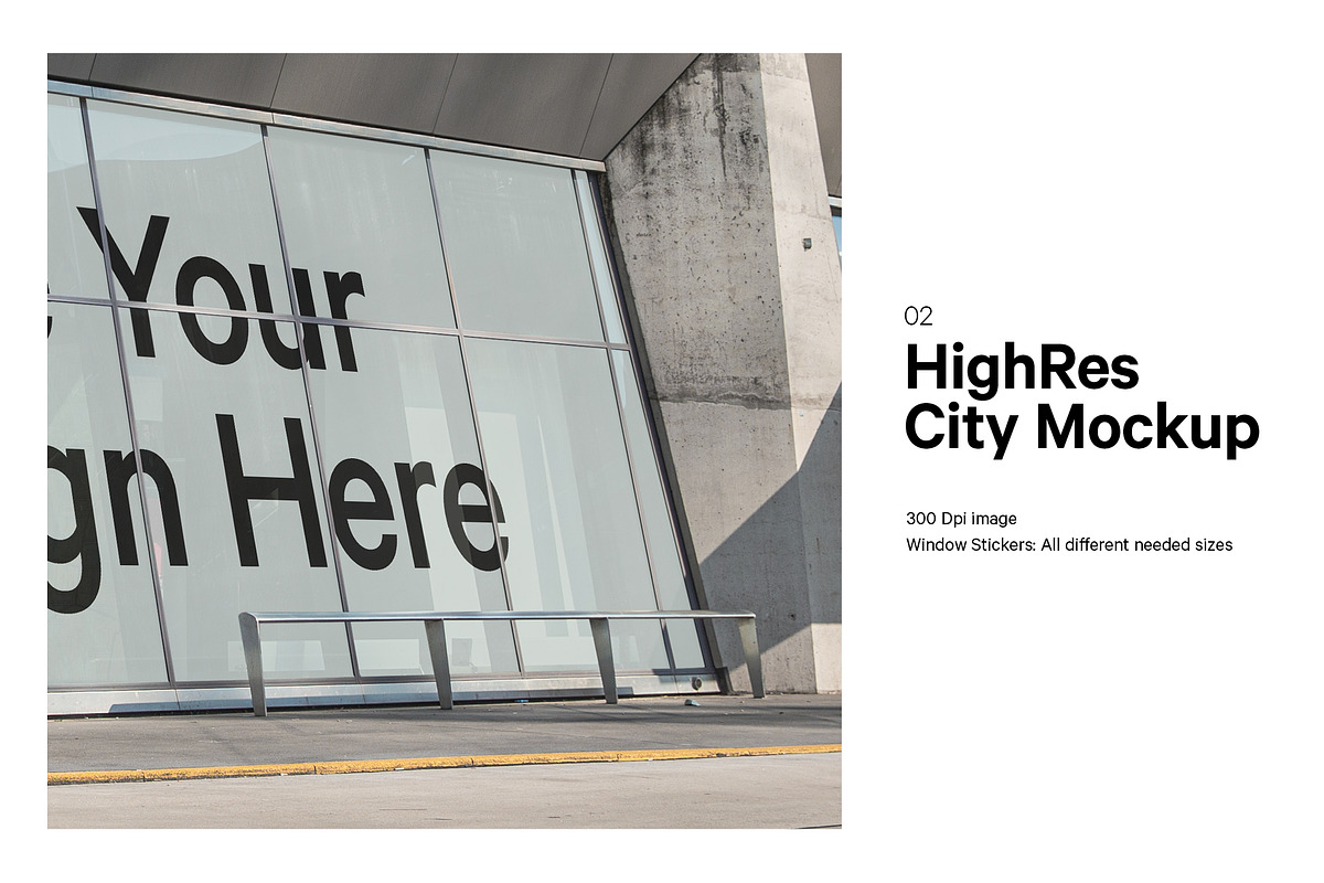 7x Shop Facade Mockup Bundle, an Advertising Mockup by HAZARD MOCKUPS (Photo 4 of 14)