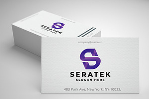 3D Geometric Letter S Logo, a Branding & Logo Template by Design_Planet
