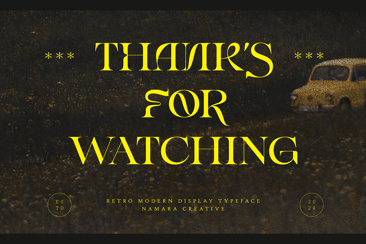 Erakov - Retro Modern Serif Display, a Serif Font by Namara Creative Studio (Photo 7 of 9)