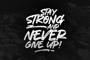 Rocktown Brush Font, a Font by khurasan (Thumbnail 3 of 6)