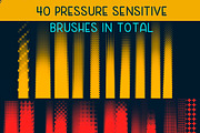 Pressure sensitive! half tones, a Brush Add-On by Courtney Leigh creates (Thumbnail 3 of 6)