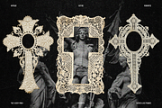 Sacred Lace Frames Bundle, an Object Graphic by The Flossy Finch (Thumbnail 3 of 20)