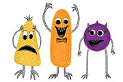 Monster Textured Procreate Brushes, a Brush Add-On by On the Mark Designs (Thumbnail 5 of 7)