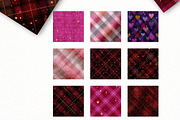 Valentine Glitter Digital Paper, an Illustration by Designworld (Thumbnail 5 of 5)