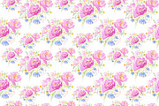 Set with peonies, a Background Graphic by lycka (Thumbnail 3 of 5)