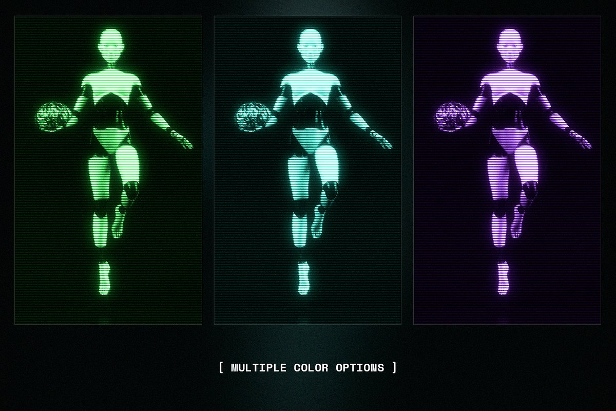 CRT Monitor Generator, a Layer Style Add-On by KXIRU (Photo 2 of 5)