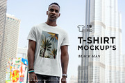 T-Shirt MockUp African Men, a Shirt Mockup by Dikarte.Store (Thumbnail 1 of 14)