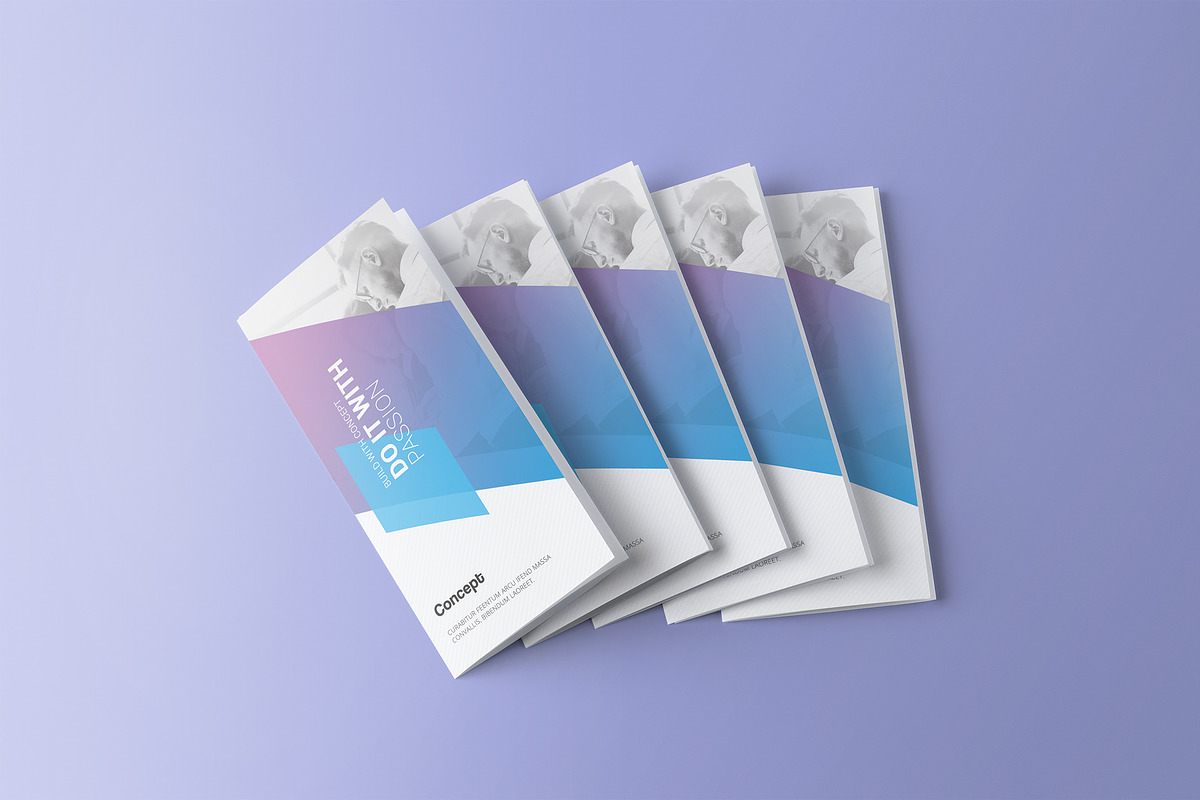 Corporate TriFold Brochure, a Brochure Template by Crevo Studio (Photo 2 of 4)