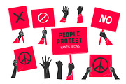 Protest, a Person Illustration by Poloviiinkin (Thumbnail 4 of 4)