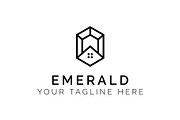 Emerald - Real Estate Logo, a Branding & Logo Template by Guna Studio (Thumbnail 4 of 4)