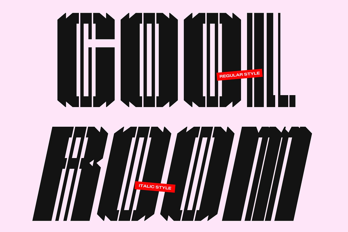 CS Astrophel Refracted, a Sans Serif Font by Craft Supply Co. (Photo 3 of 8)