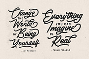 Blackbear - Monoline Script, a Script Font by Letterhend Studio (Thumbnail 5 of 8)