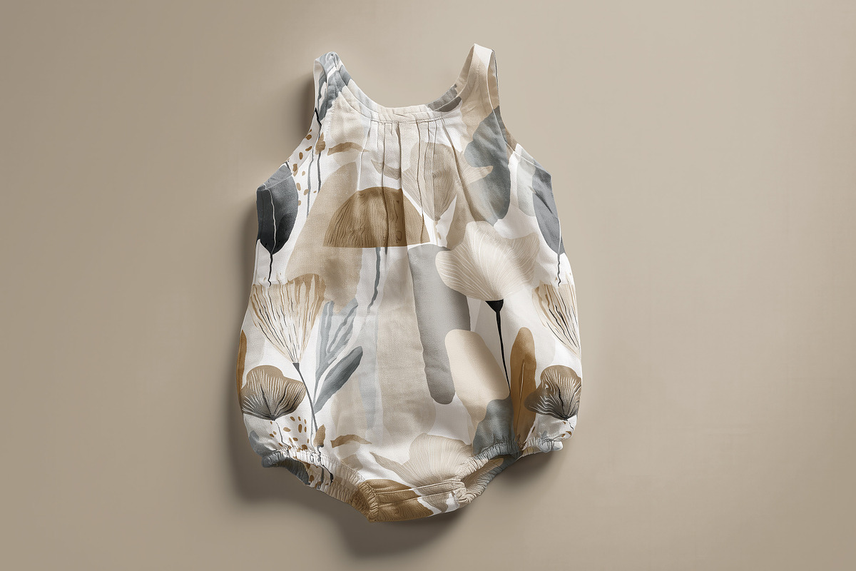 Summer Baby Bodysuit Mockup PSD, a Shirt Mockup by 1001 mockups (Photo 5 of 9)