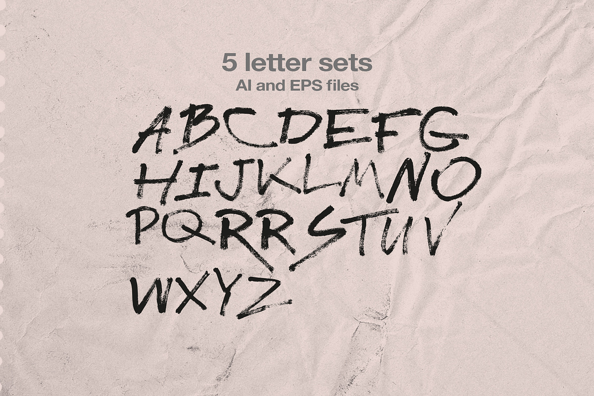 Scribbles 560+Lines, Letter Sets, an Object Graphic by Marie T (Photo 12 of 15)