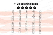 Cute Kawaii Animals Bookmarks, an Education Illustration by Palau (Thumbnail 11 of 12)