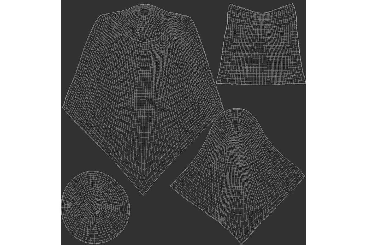 Muslim Woman White Niqab 3d Model, an Object 3D Model by rebrandy (Photo 6 of 9)