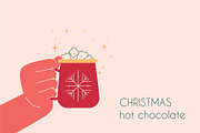 Christmas in Hands, a Seasonal Illustration by Mary Long (Thumbnail 6 of 9)
