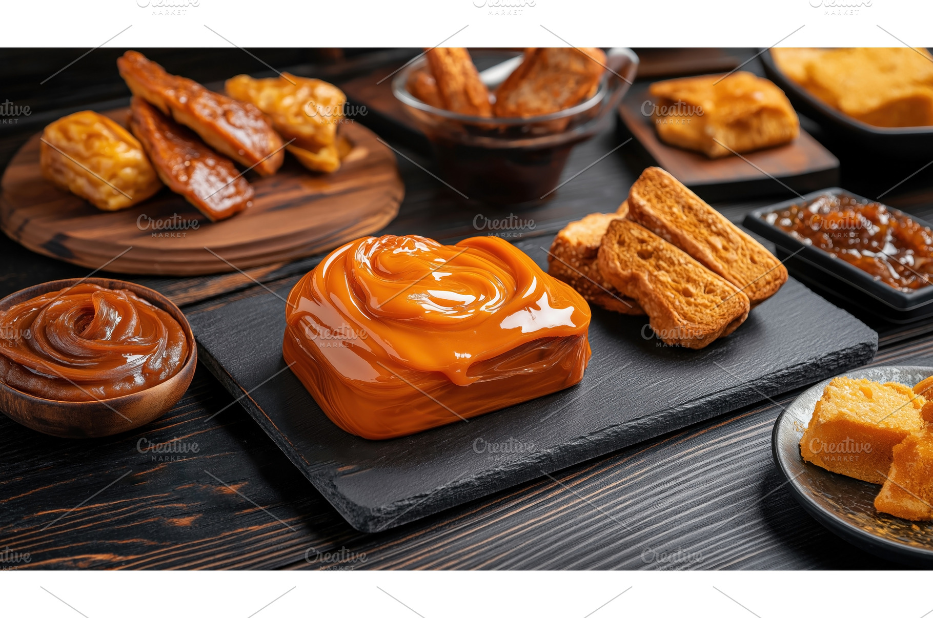 Traditional Argentine food Dulce de, a Food & Drink Photo by Sergey Kotenev