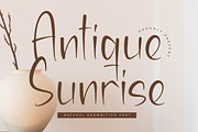 Antique Sunrise, a Handwritten Font by Integritype Studio (Thumbnail 1 of 15)