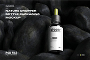 AM - Nature Dropper Bottle Mockup, a Packaging Mockup by zpackcreative (Thumbnail 1 of 3)