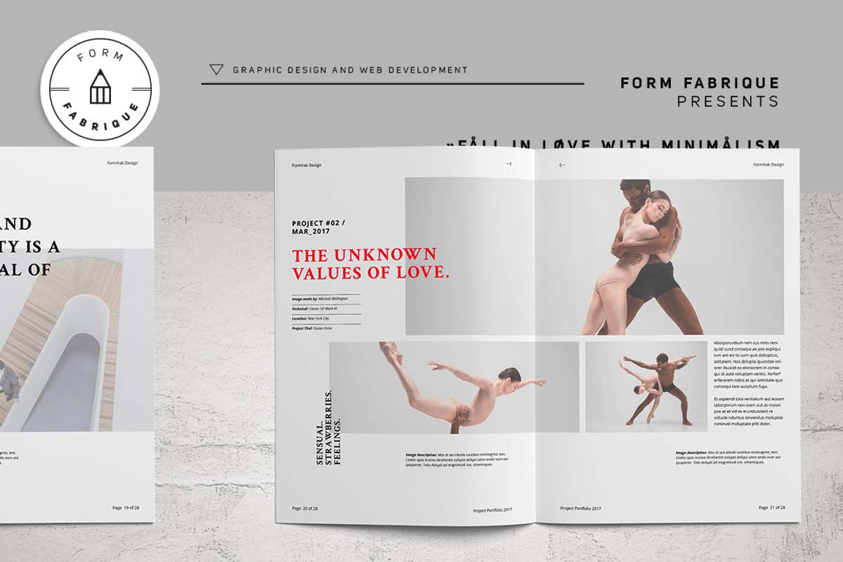 Crimson Project Portfolio, a Brochure Template by Form Fabrique (Photo 9 of 17)