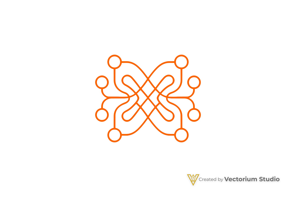 Abstract Network Connections Logo, a Branding & Logo Template by Vectorium Studio (Photo 13 of 16)