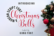 Christmas Bells Font, a Script Font by Design Station (Thumbnail 1 of 3)