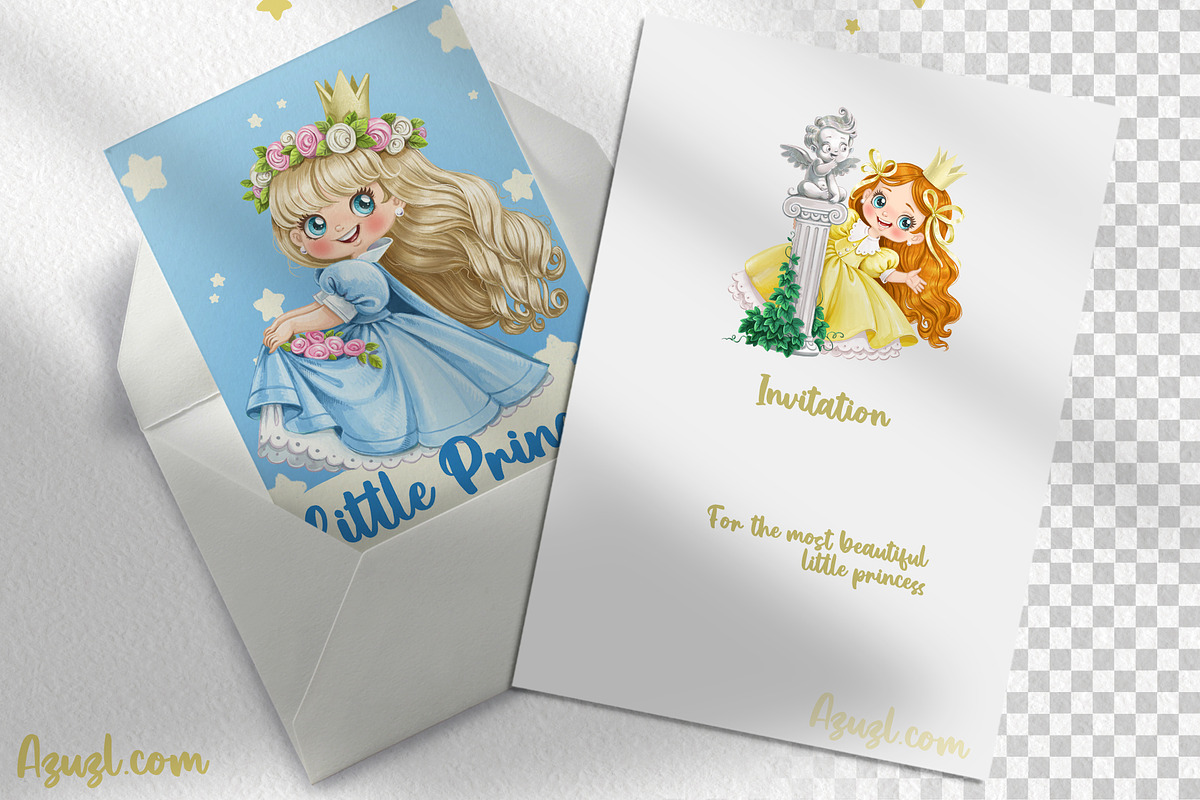 Three watercolor princesses, a Person Illustration by Azuzlikus (Photo 3 of 4)