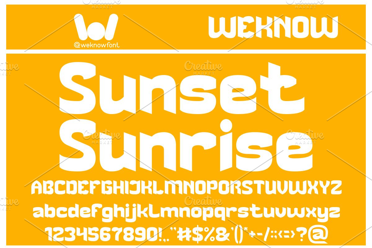 Light Cruiser font, a Font by weknow (Photo 5 of 8)