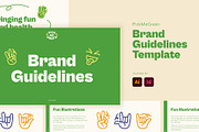 PickMeGreen - Brand Guidelines, a Branding & Logo Template by Hamdi Designs (Thumbnail 1 of 10)