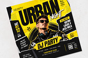 Urban Night DJ Party Flyer Template, a Flyer Template by Tarommir (Thumbnail 3 of 3)