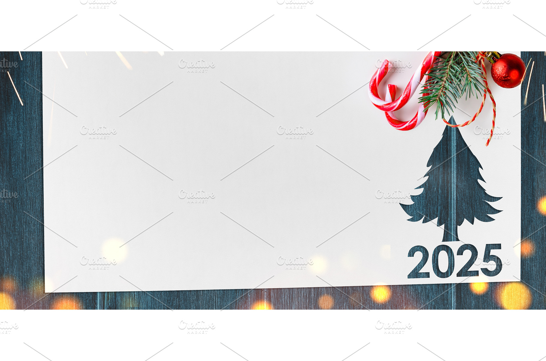 2025 christmas or new year card, a Holiday Photo by sergeypeterman