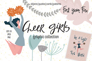 Cheer Girls graphic collection